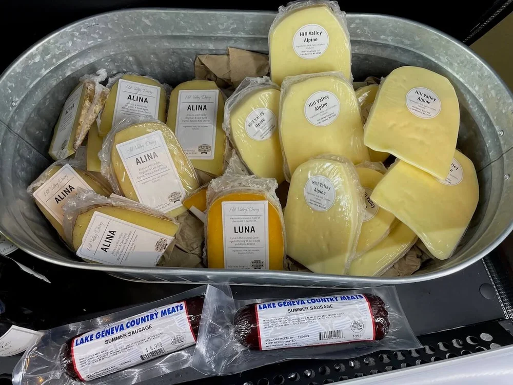 Hill Valley bucket of cheese